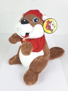 Buc-ees Beaver Mascot 10” Plush Jaag T Shirt Bucky Bucees